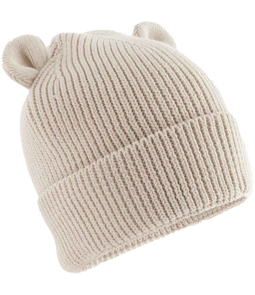 ORGANIC COTTON BABY BEAR BEANIE