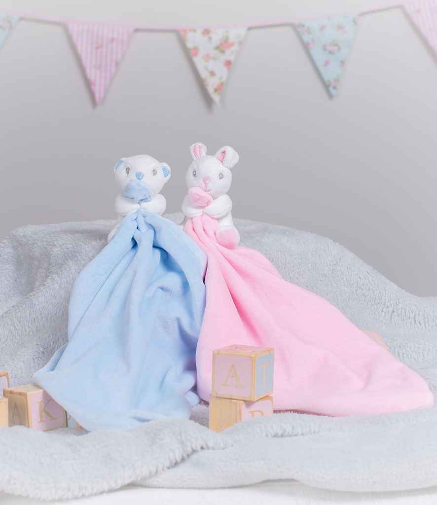 BABY COMFORTER WITH RATTLE