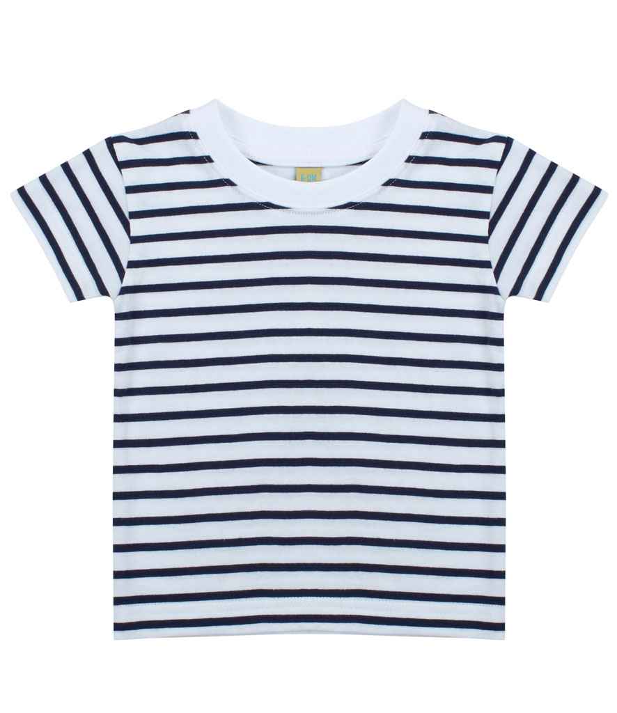 STRIPED CREW NECK T-SHIRT