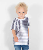 STRIPED CREW NECK T-SHIRT