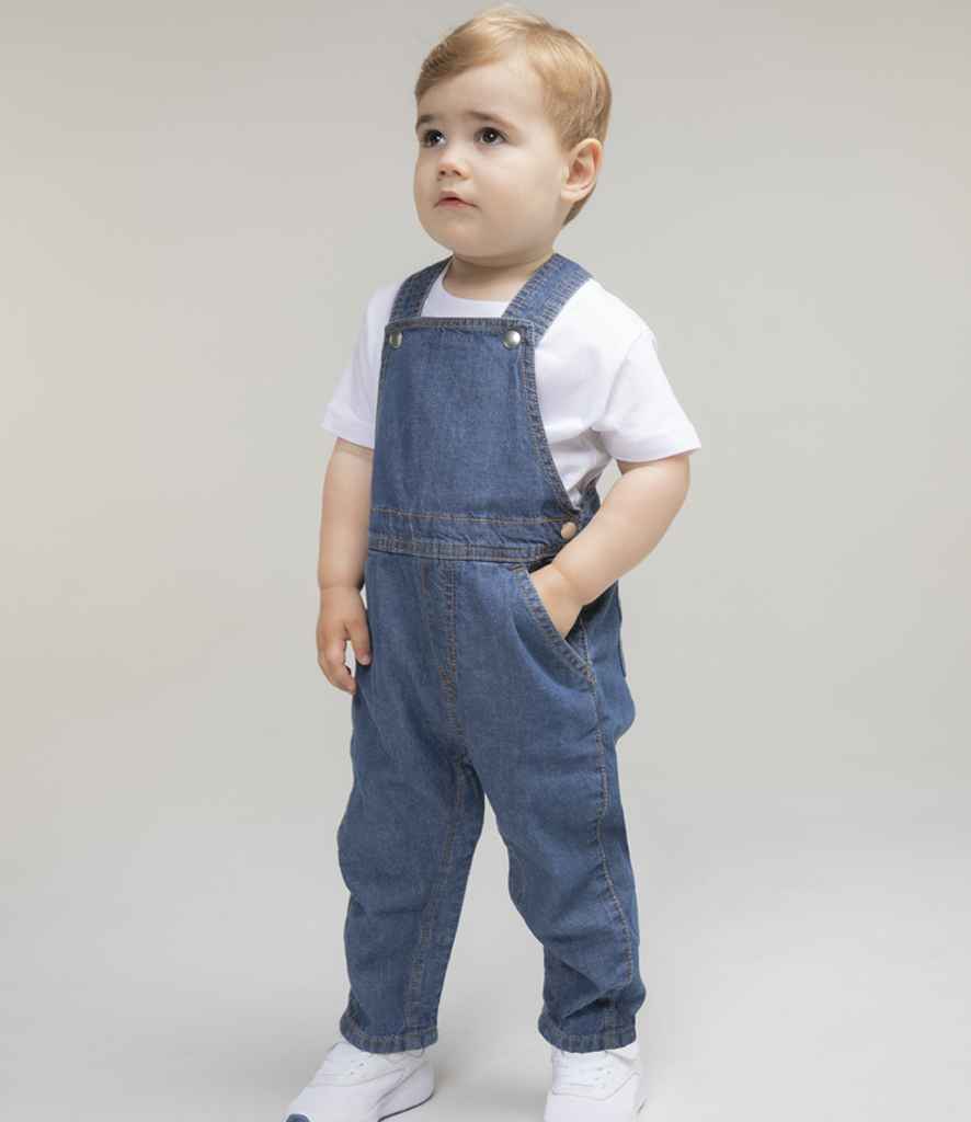 DENIM DUNGAREES