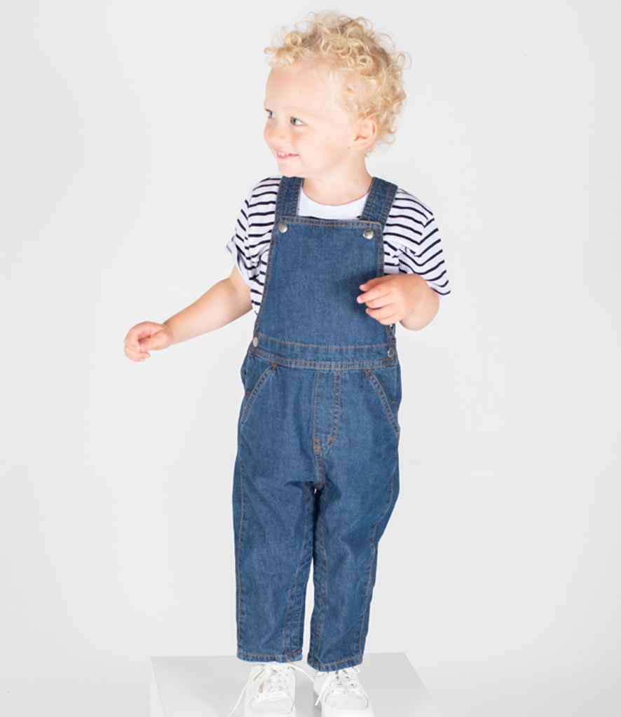 DENIM DUNGAREES